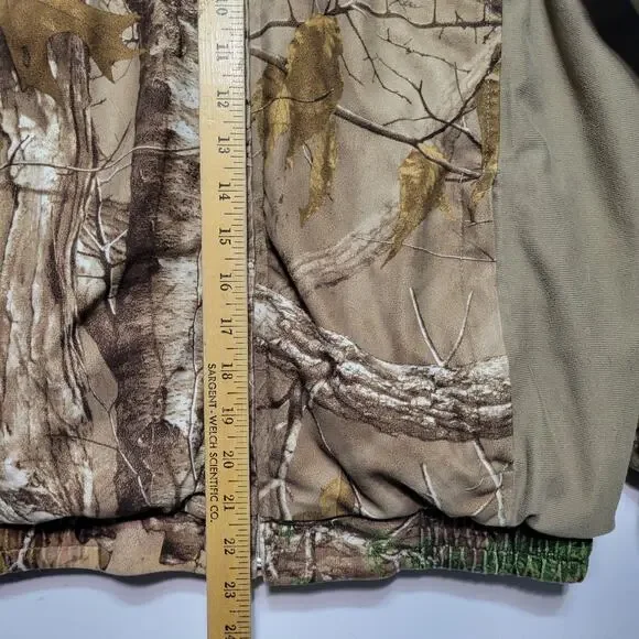 Rustic Ridge Hunting Full Zip Jacket Youth XL Camo Realtree Hooded Outdoors - Picture 14 of 15
